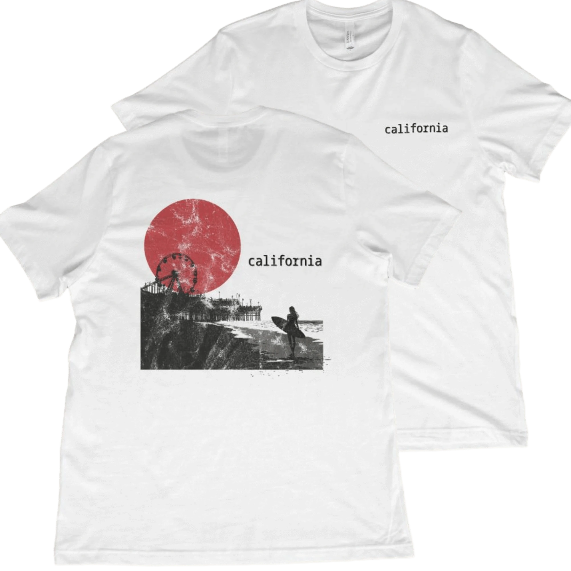 T-Shirt White / XS California Beach T-Shirt