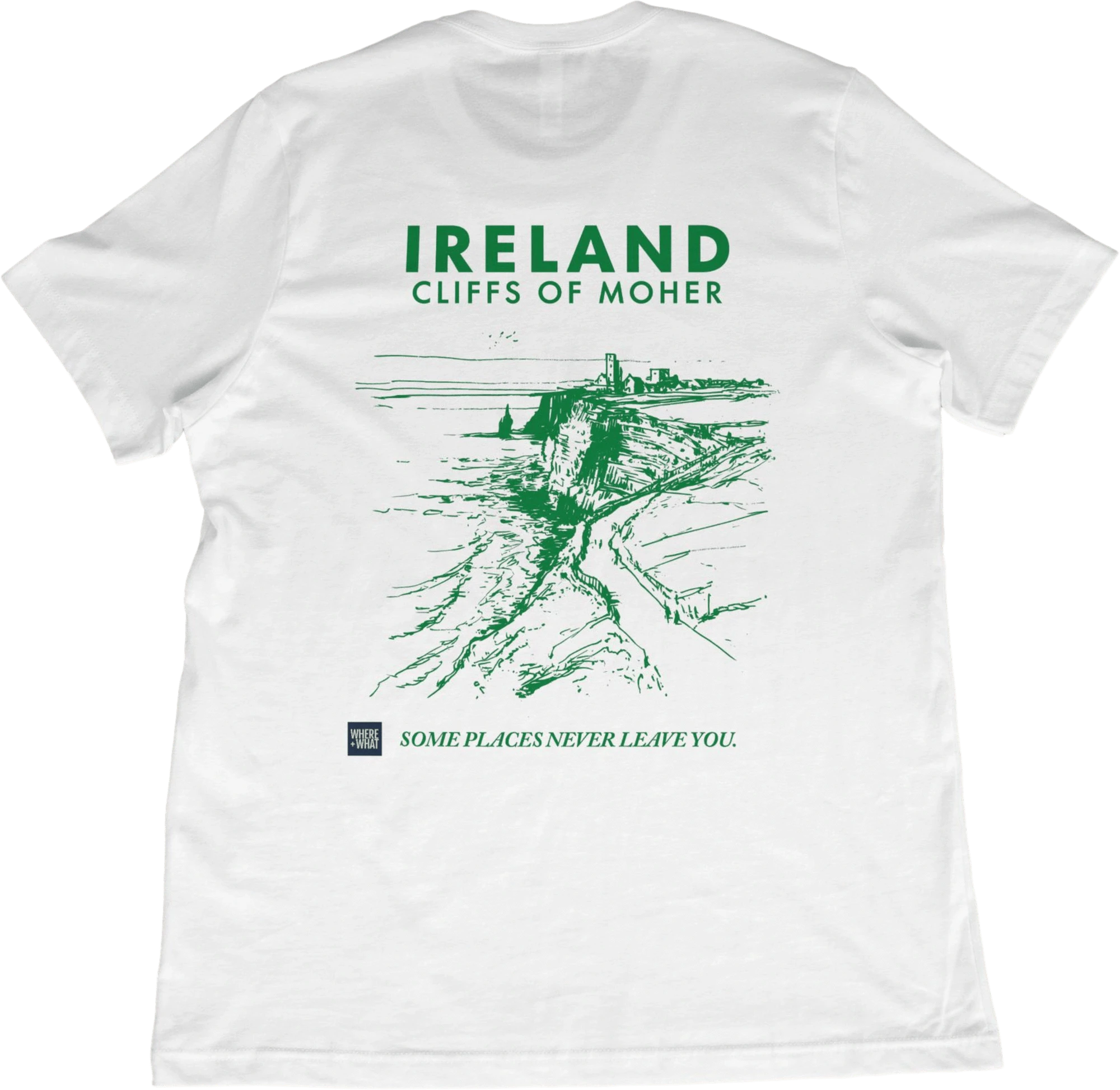 T-Shirt White / XS Cliffs of Moher Ireland T-Shirt