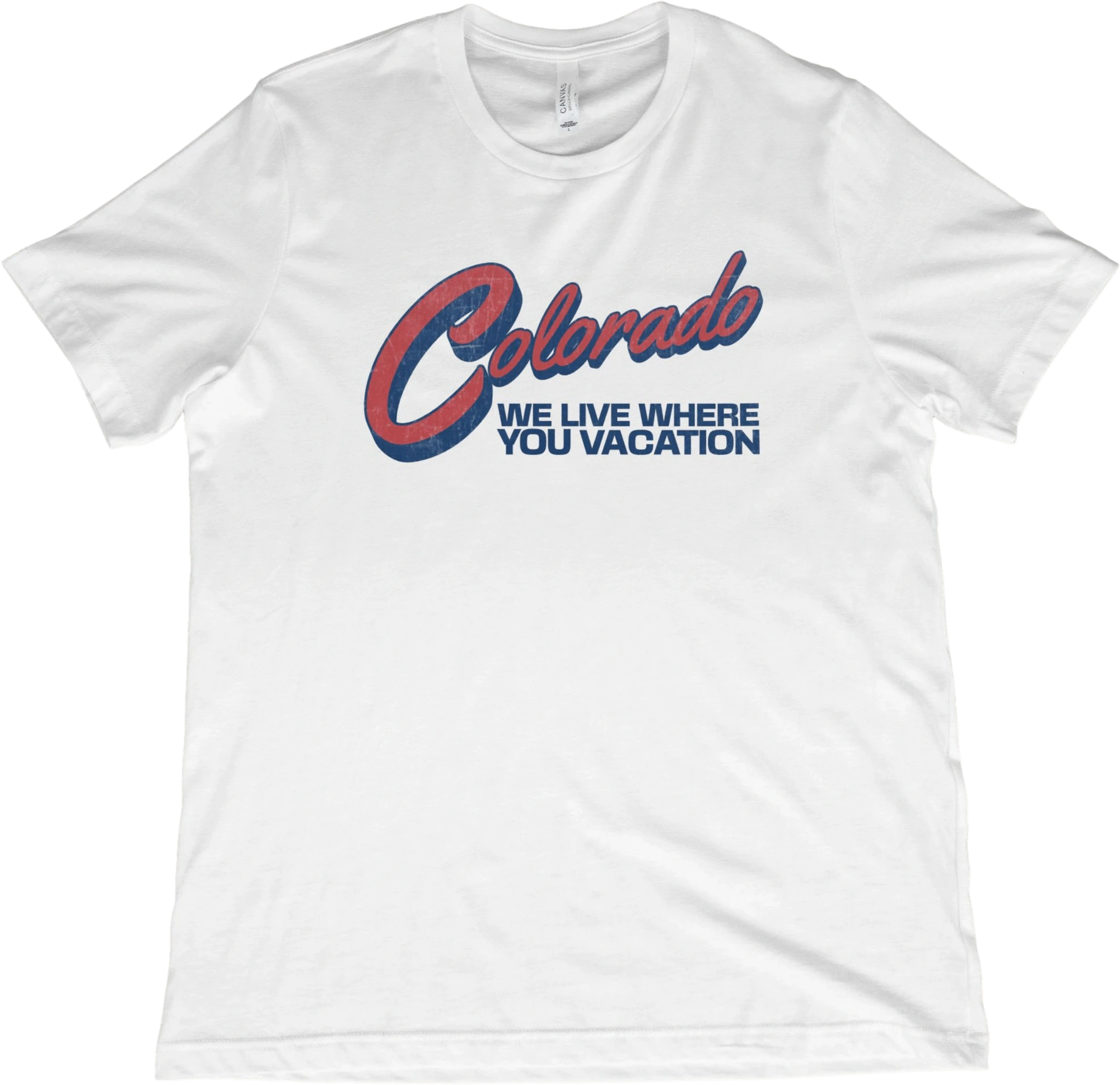 T-Shirt White / XS Colorado Vacation T-Shirt