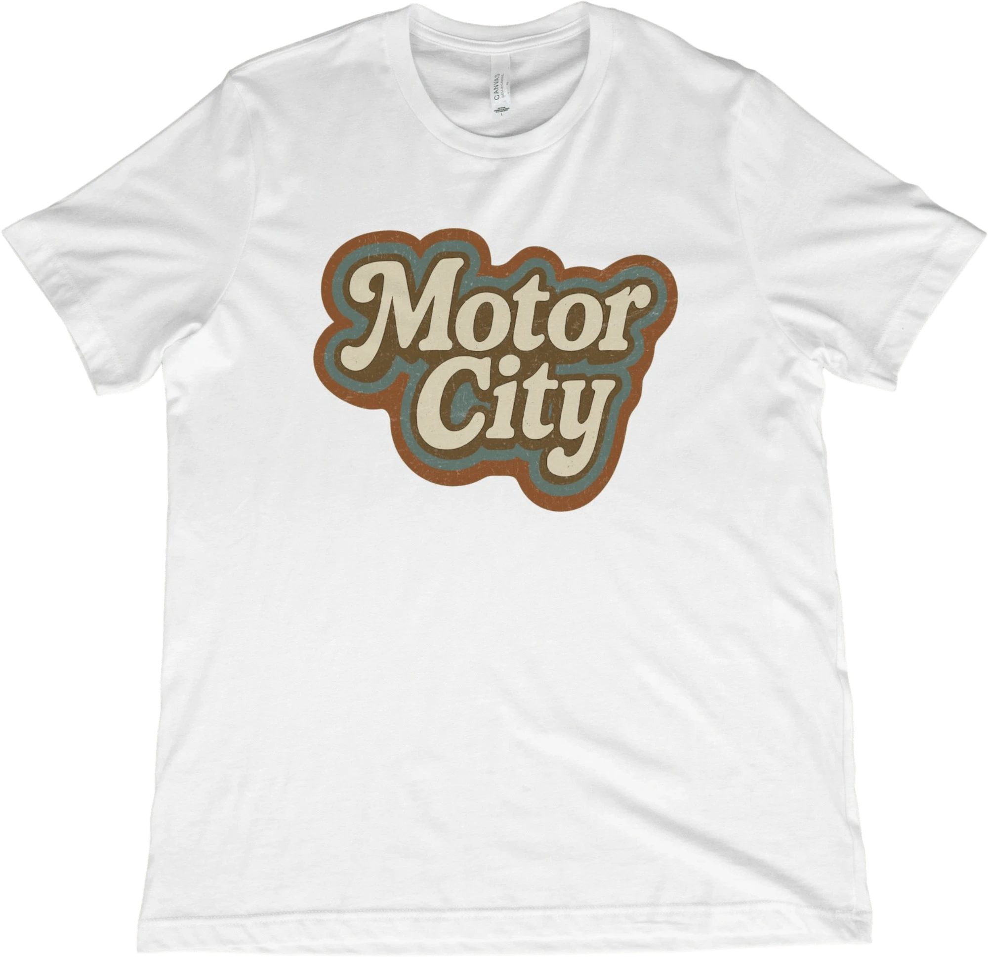 T-Shirt White / XS Detroit Motor City T-Shirt