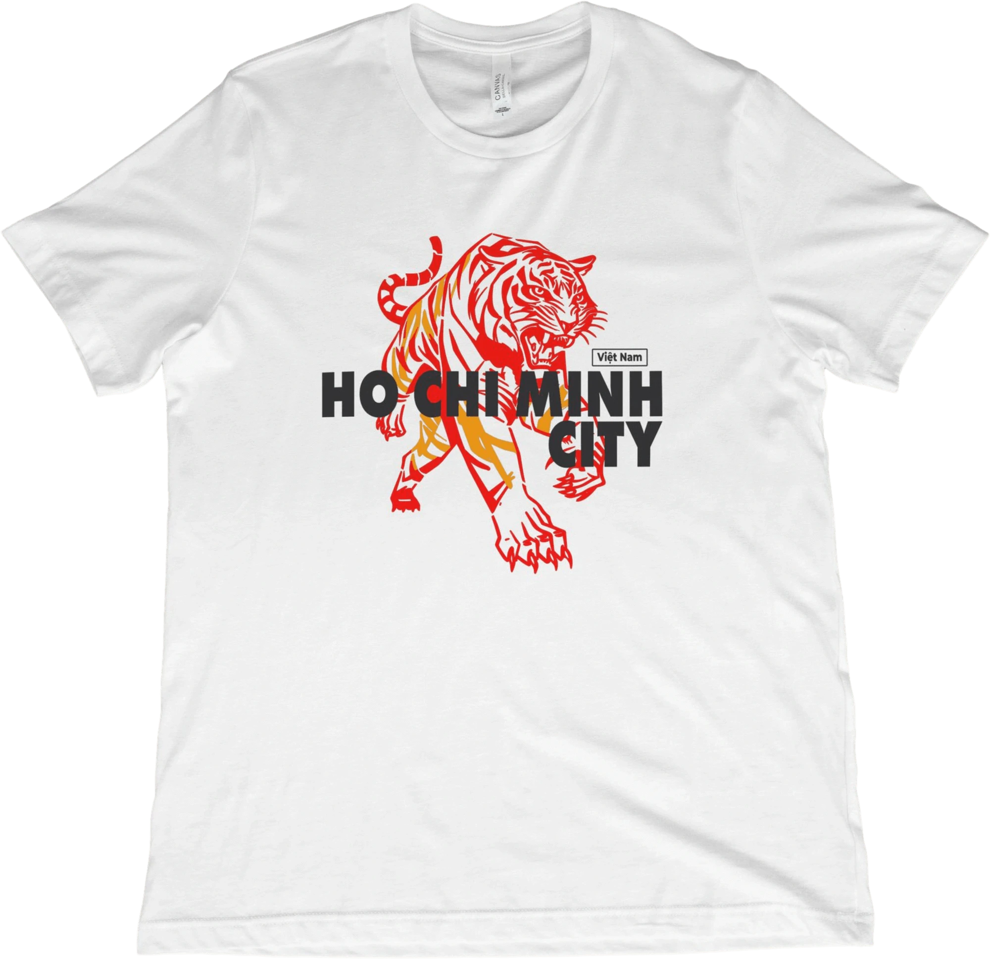 T-Shirt White / XS Ho Chi Minh City Vietnam Tiger T-Shirt