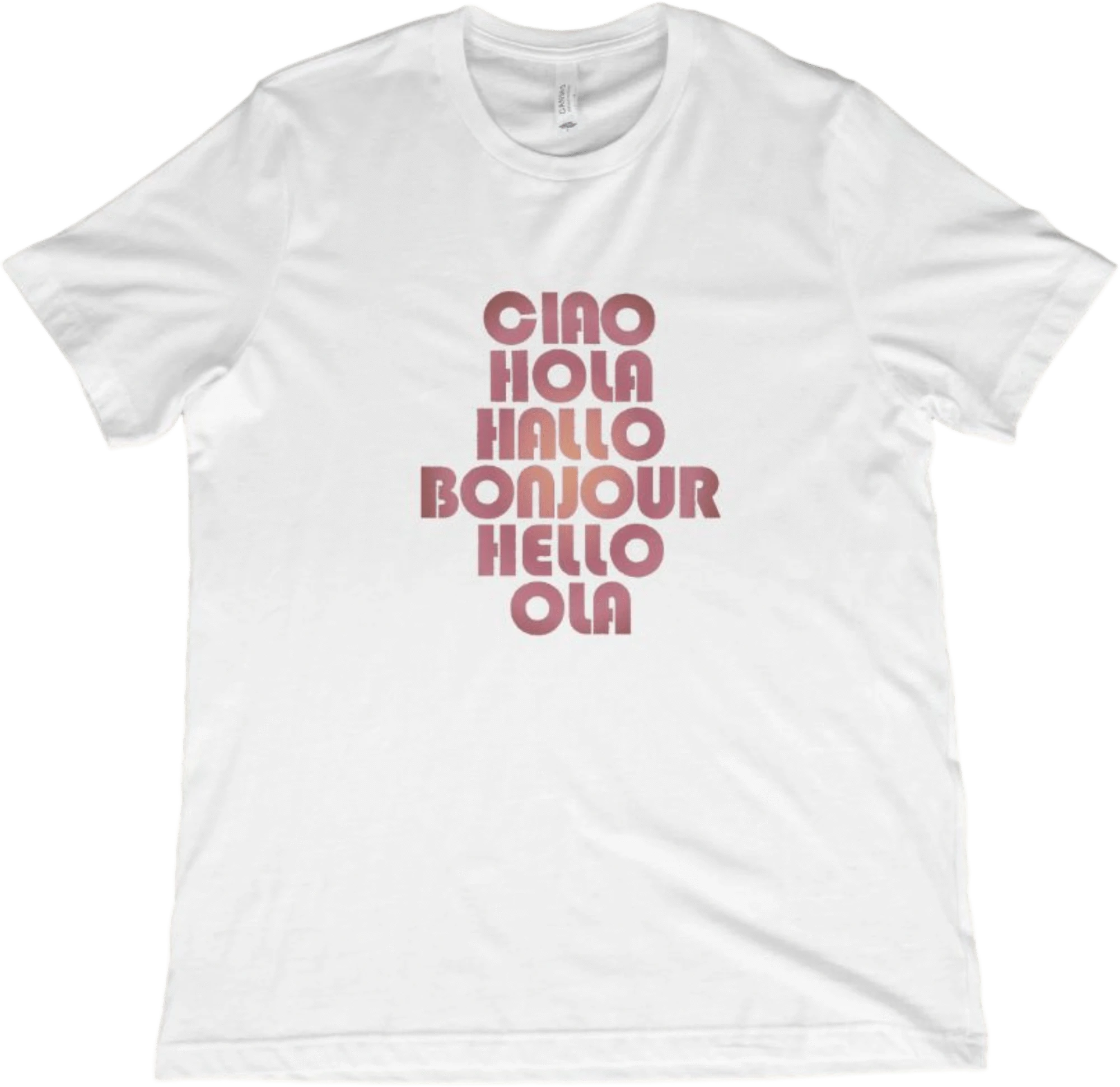 T-Shirt White / XS Hola Halo T-Shirt