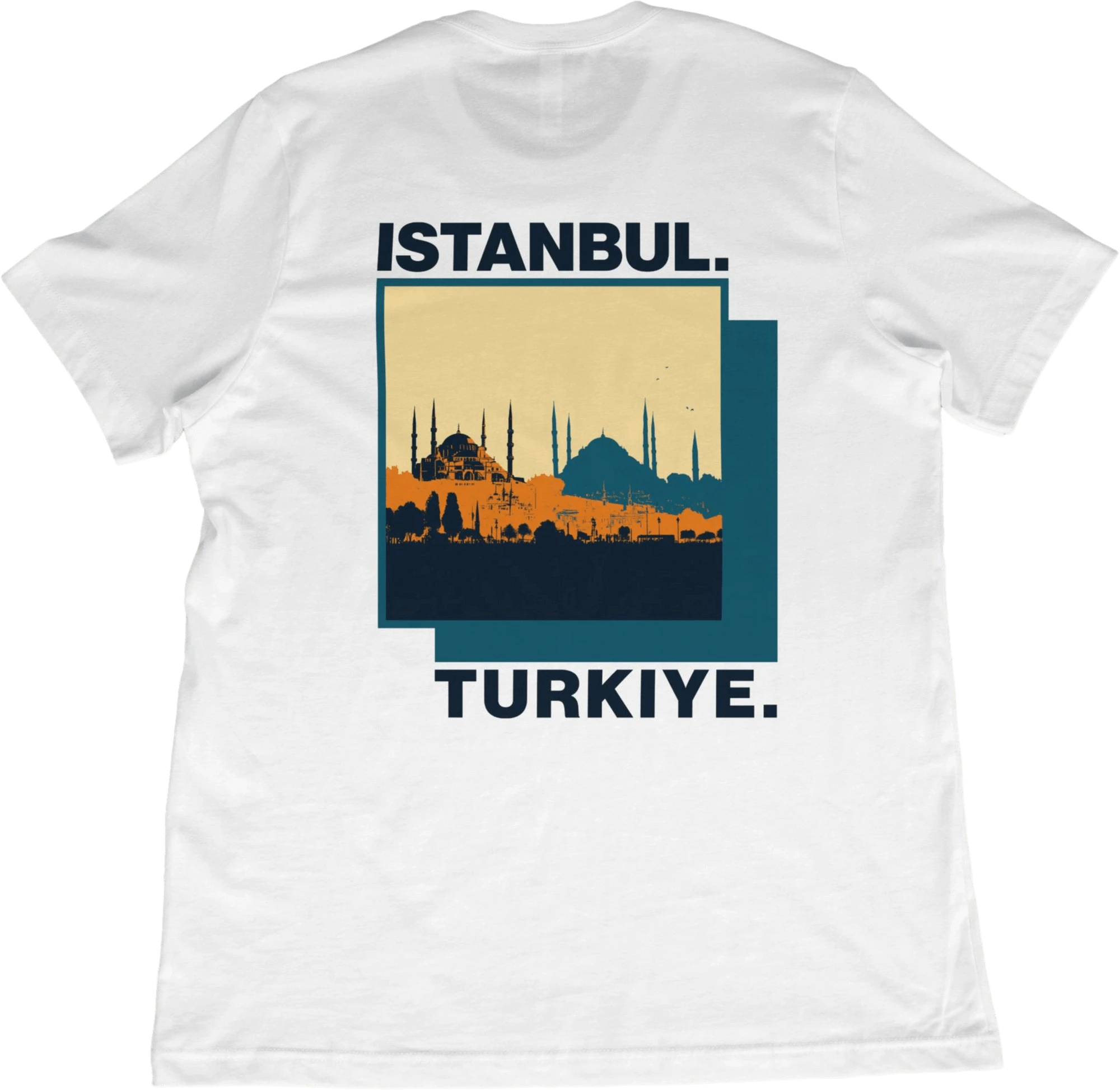 T-Shirt White / XS Istanbul Skyline T-Shirt – Türkiye Inspired Travel Tee