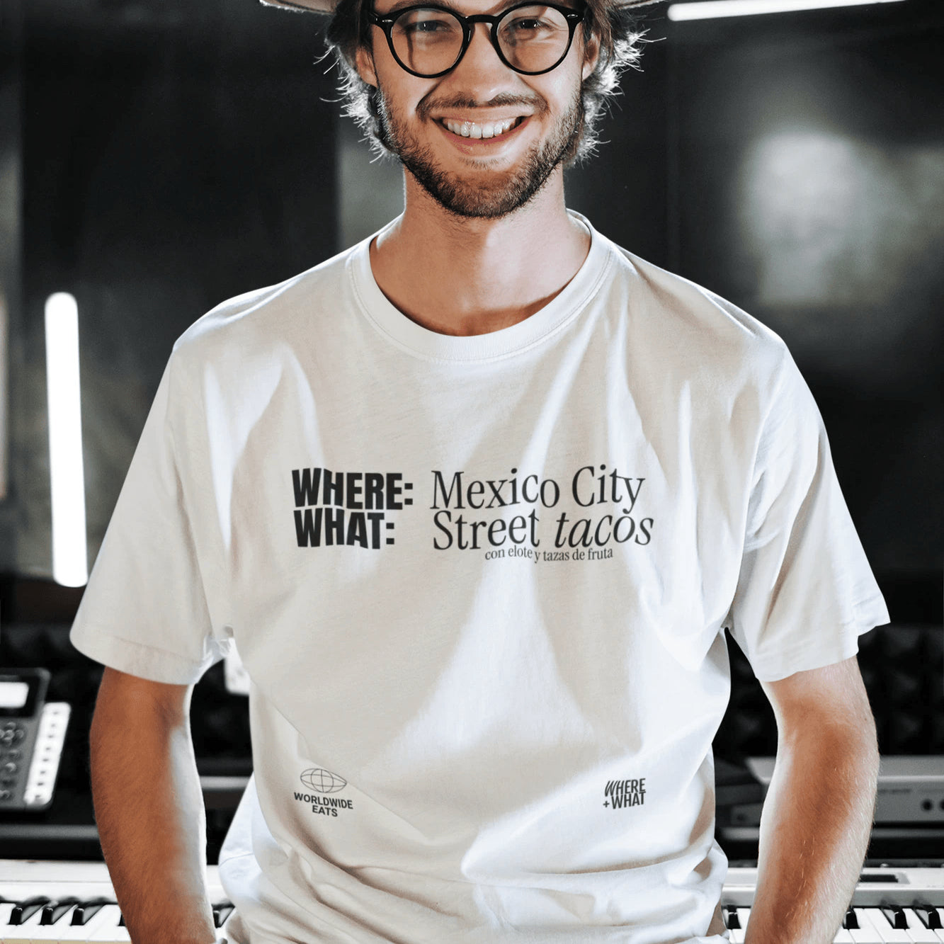 T-Shirt White / XS Mexico City Street Tacos T-Shirt