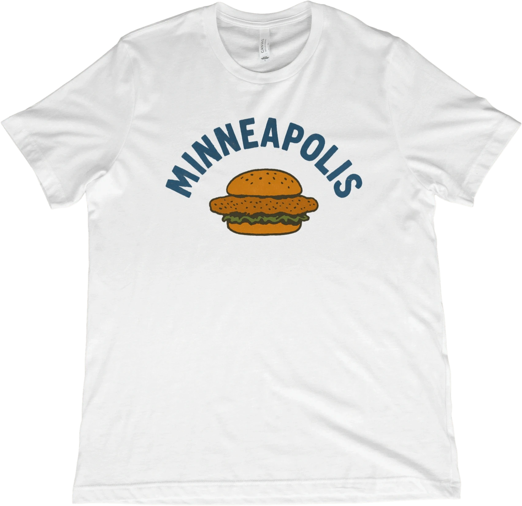 T-Shirt White / XS Minneapolis Walleye Sandwich T-Shirt