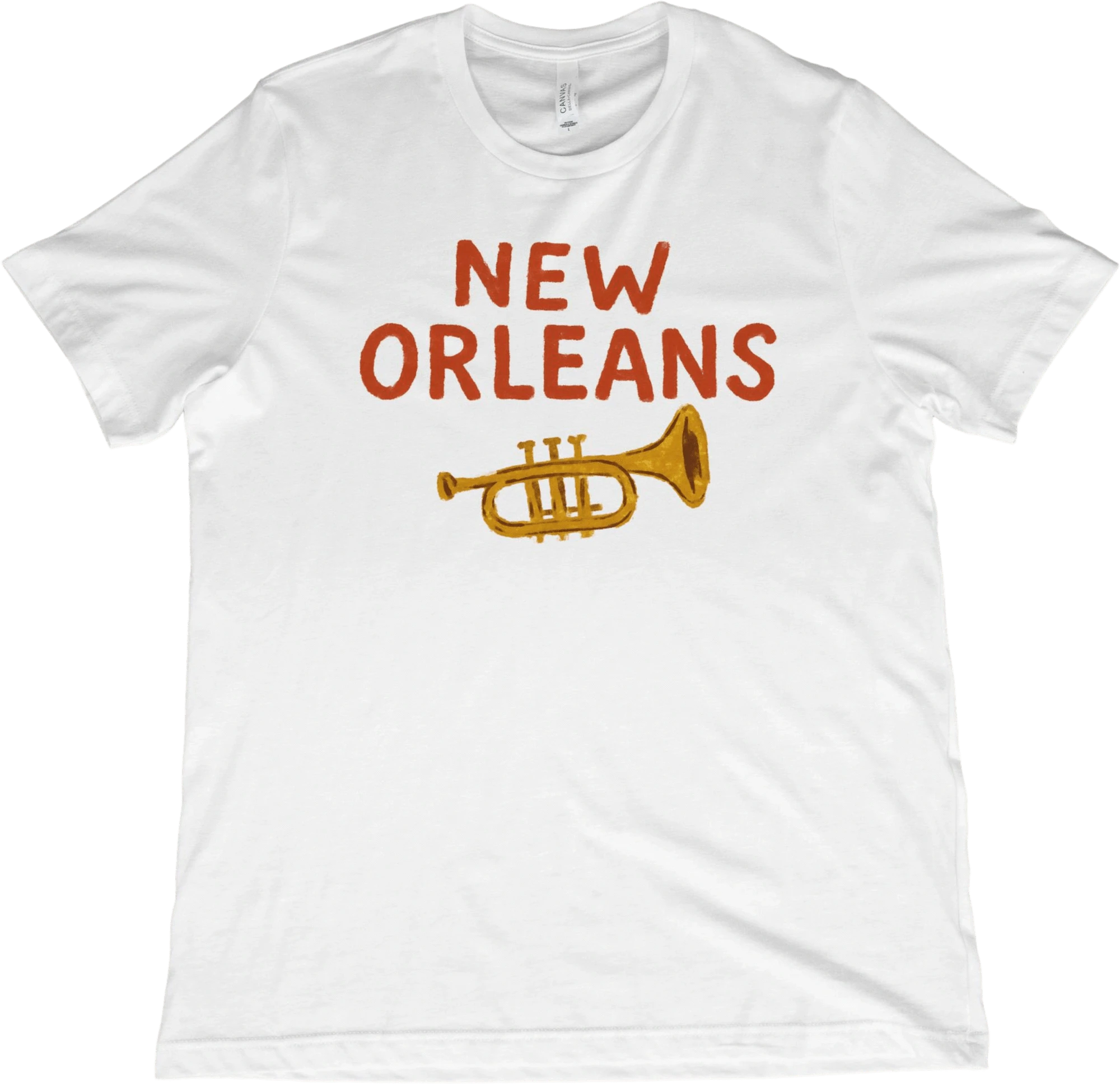 T-Shirt White / XS New Orleans Louisiana Jazz T-Shirt