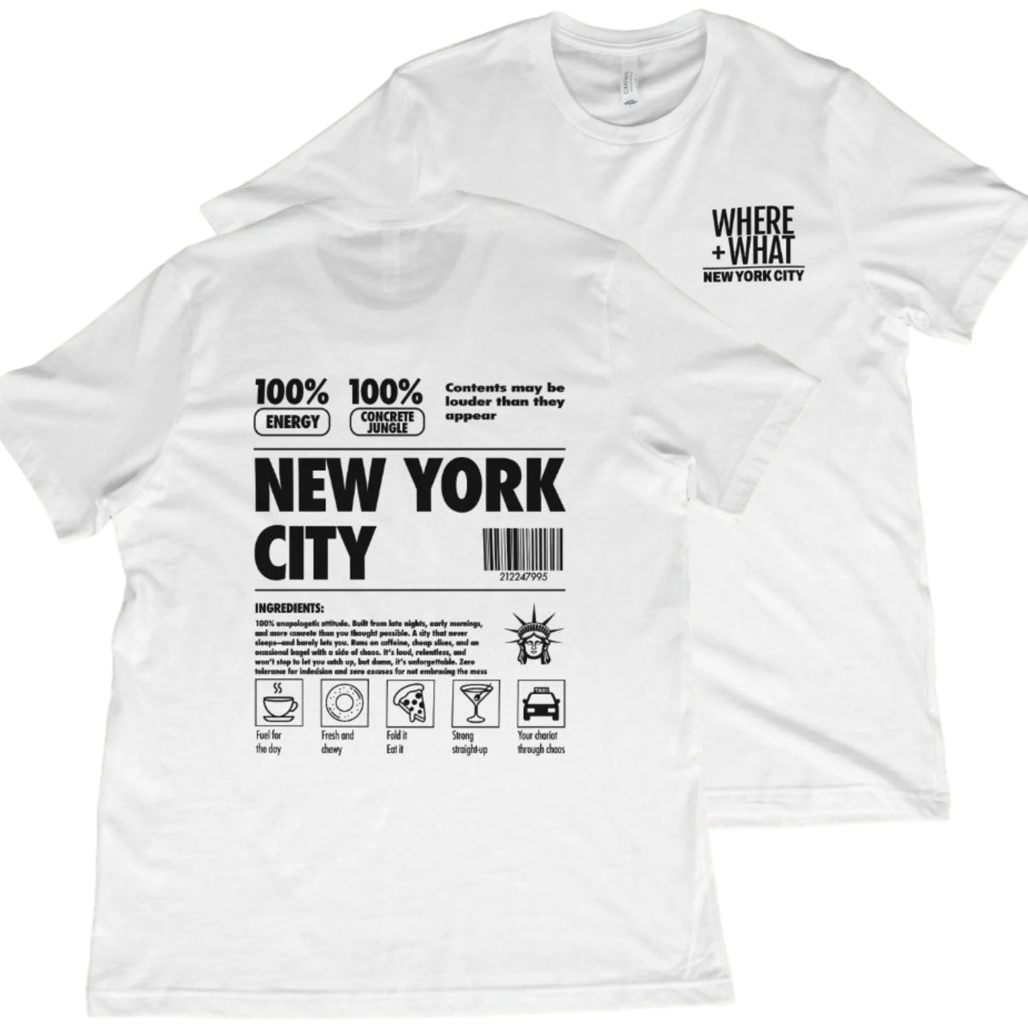 T-Shirt White / XS NYC Definition T-Shirt