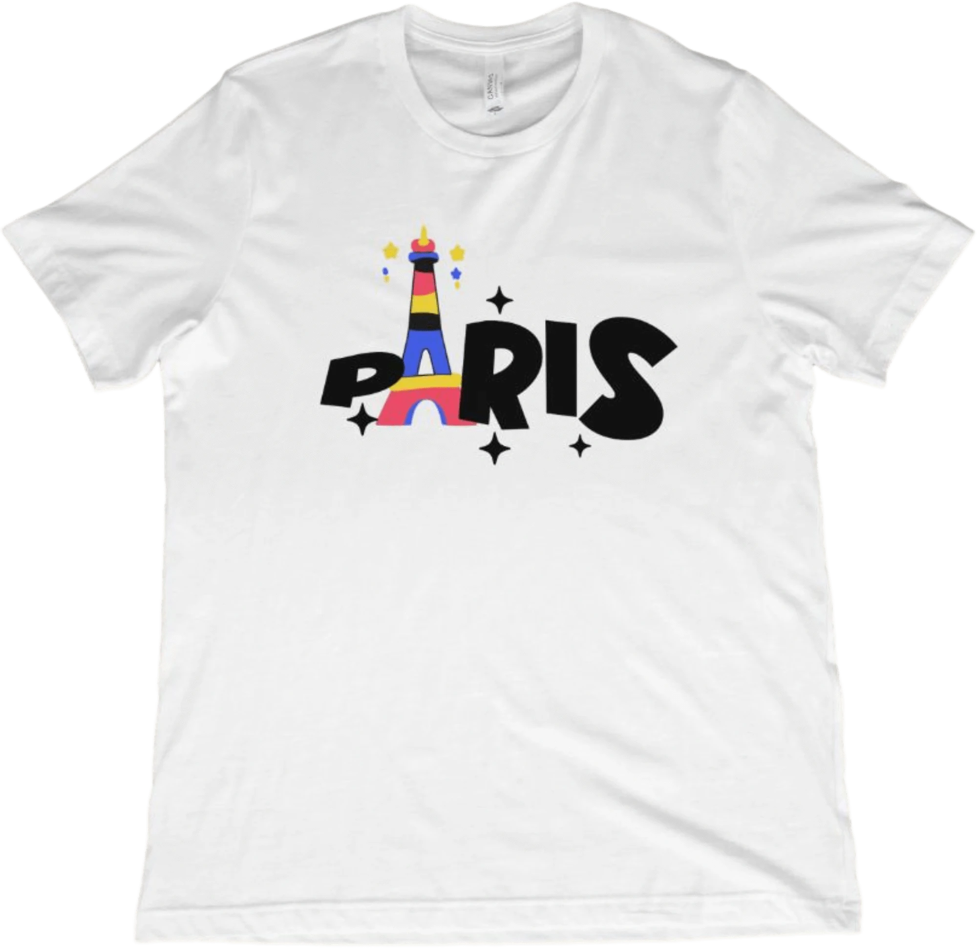 T-Shirt White / XS Paris Eiffel Tower T-Shirt