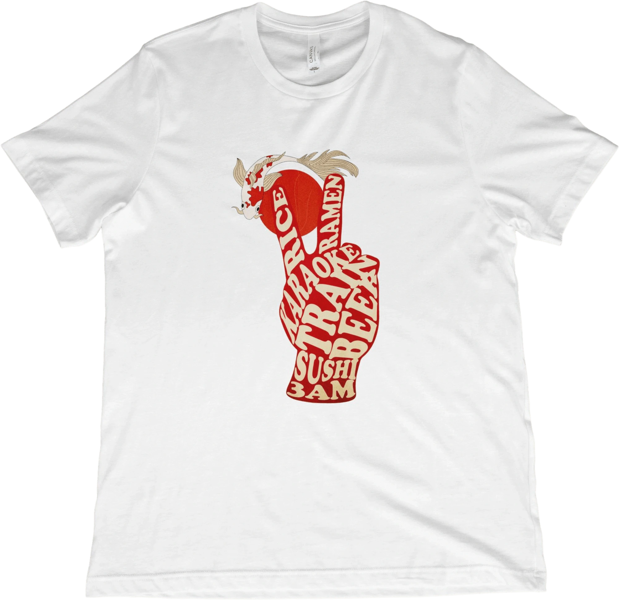T-Shirt White / XS Peaceful Japan T-Shirt