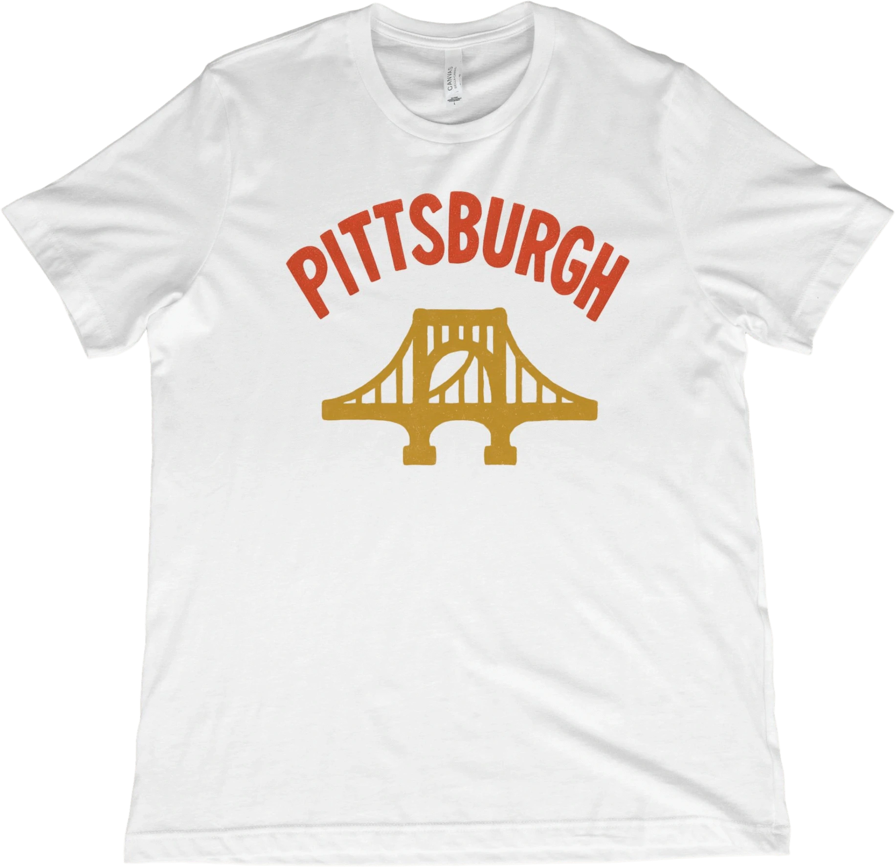T-Shirt White / XS Pittsburgh Steel Bridge T-Shirt