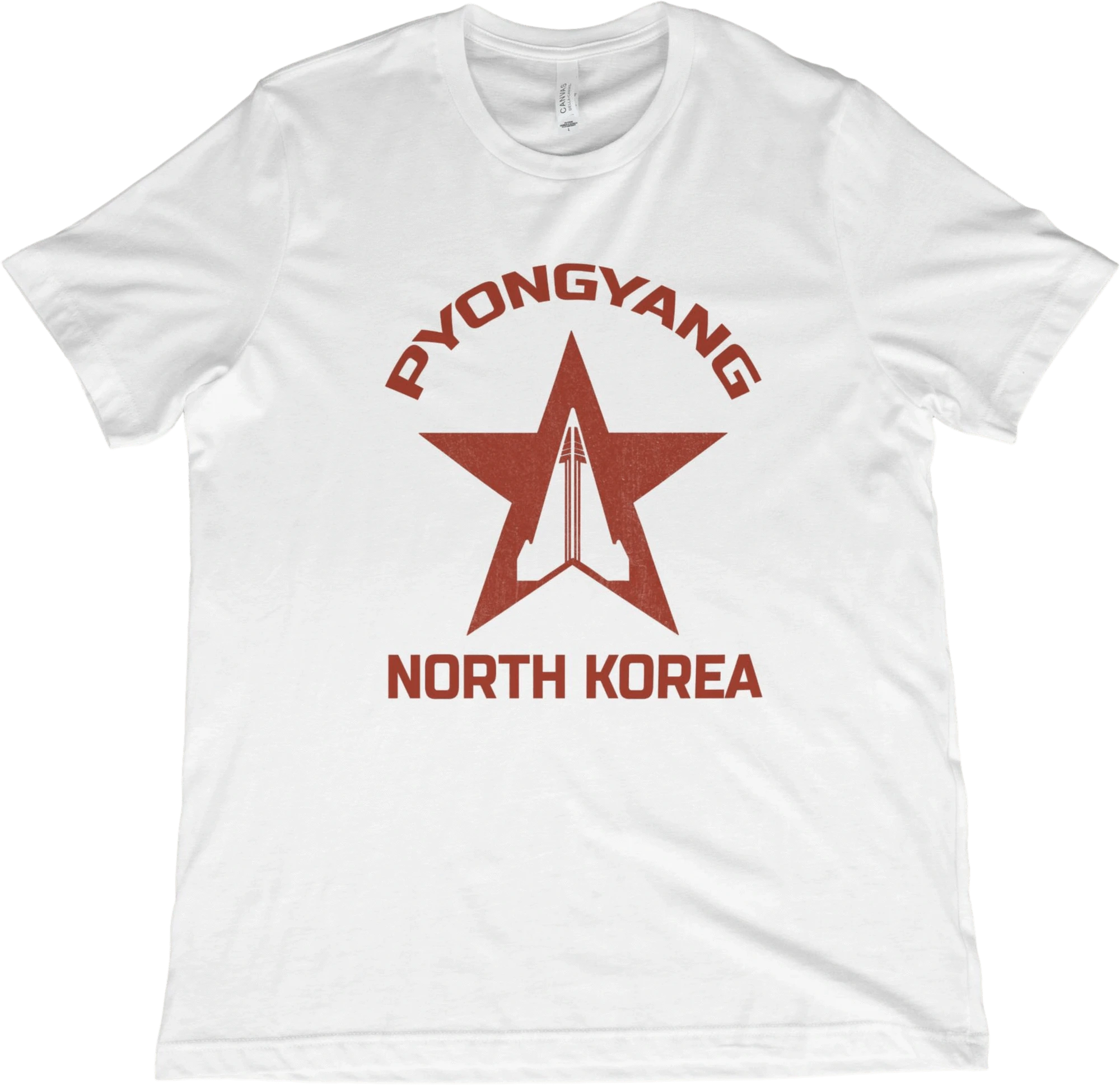 T-Shirt White / XS Pyongyang North Korea T-Shirt