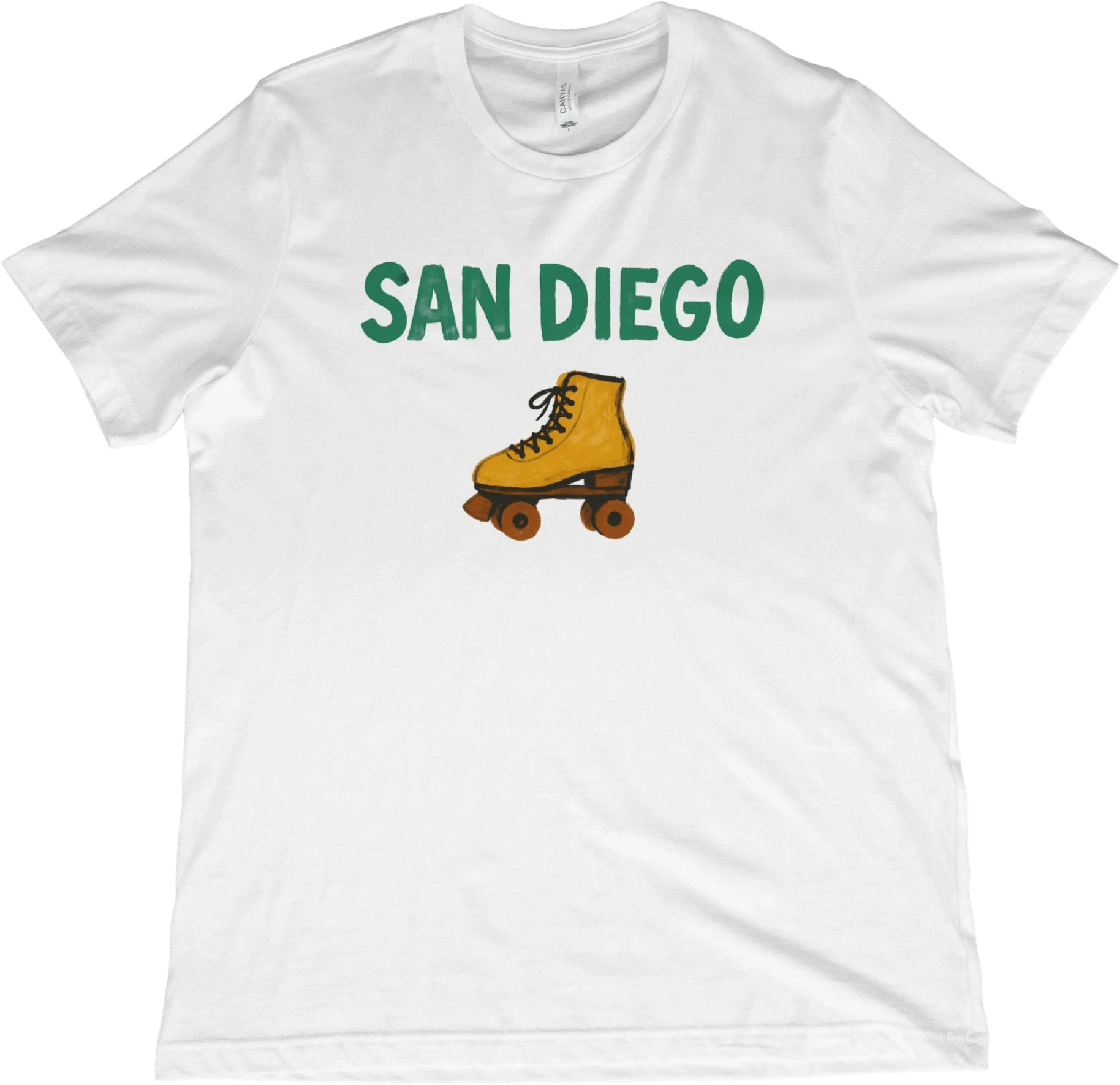 T-Shirt White / XS San Diego Roller Skate T-Shirt