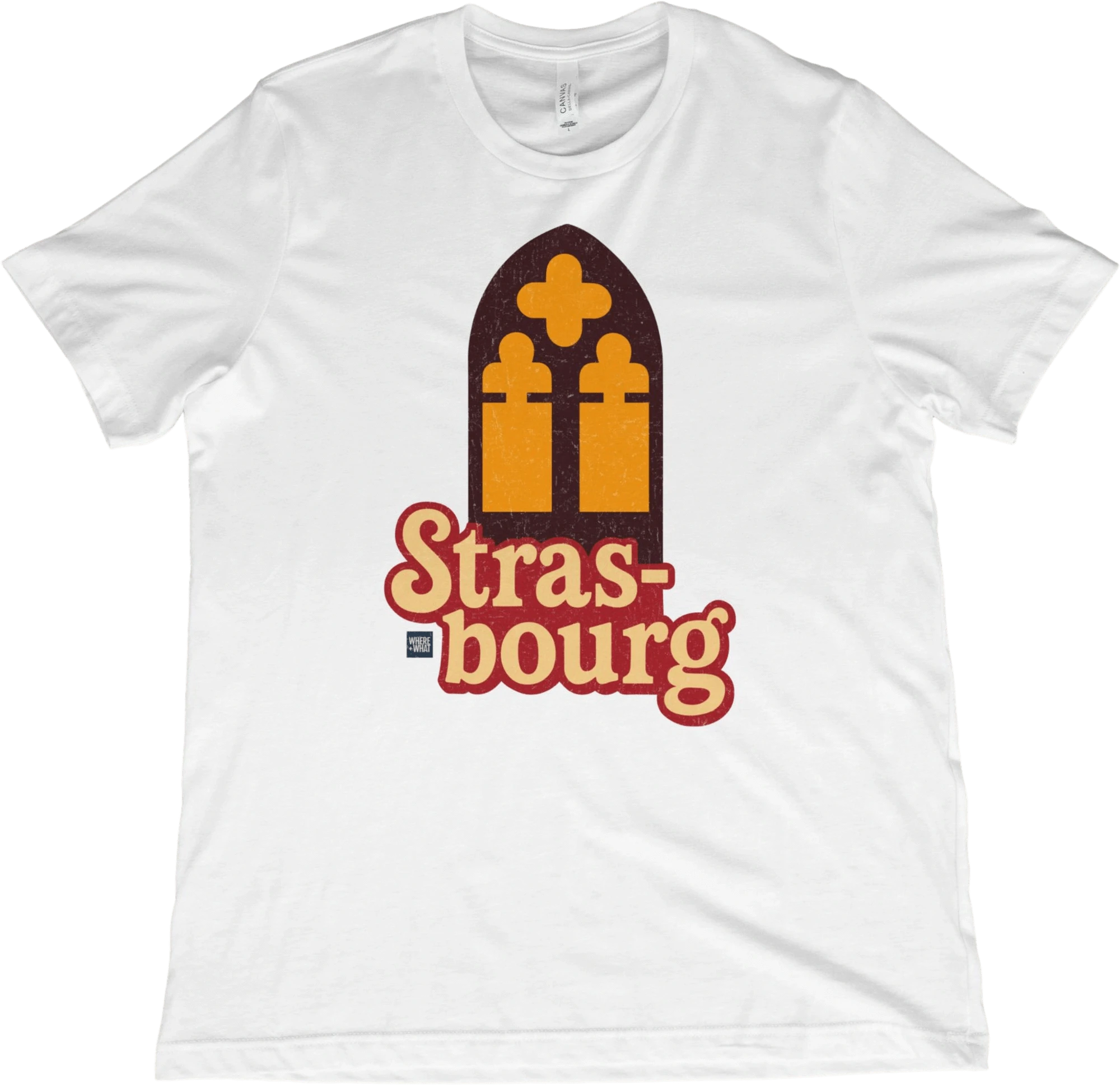 T-Shirt White / XS Strasbourg France T-Shirt