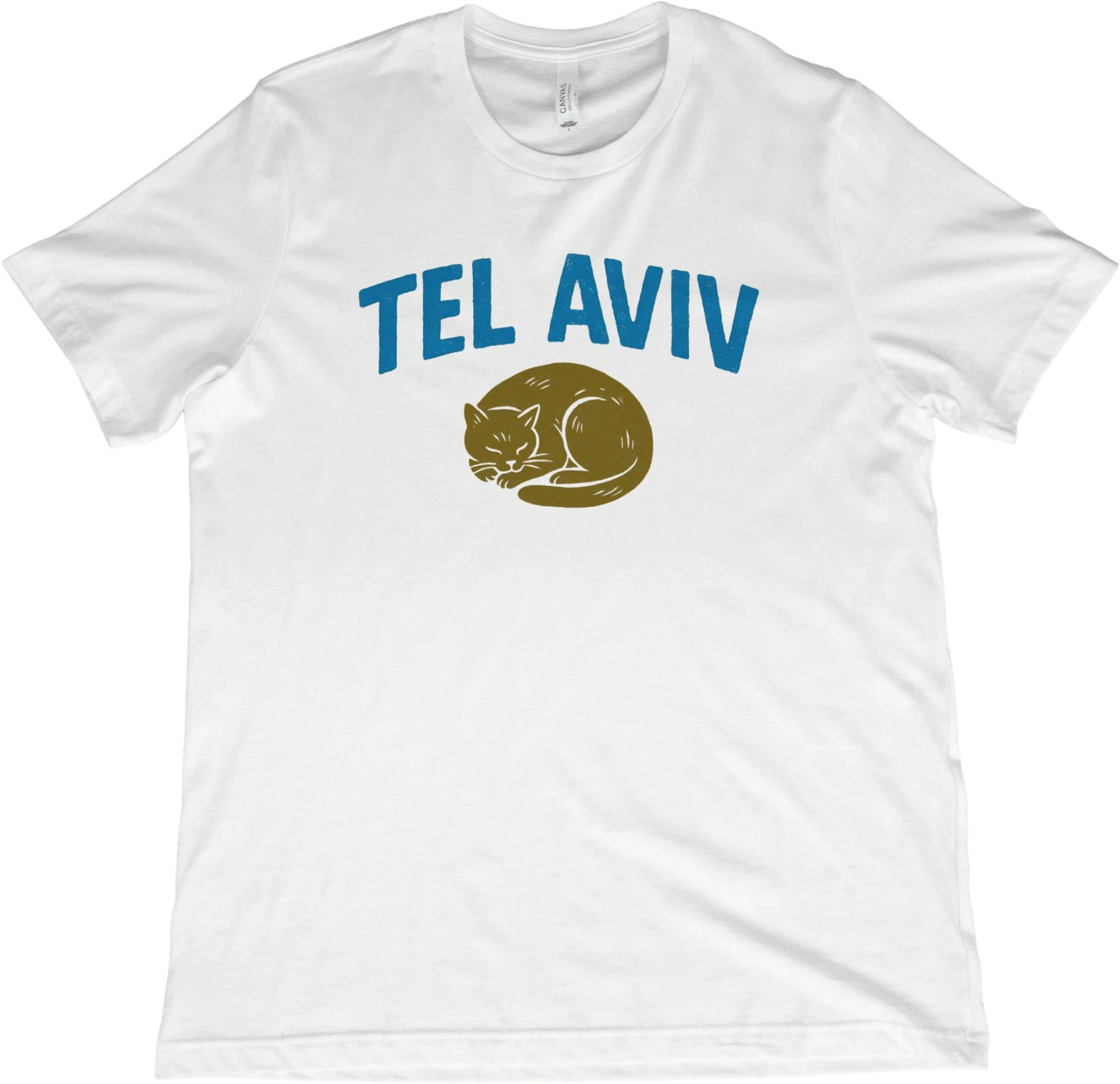 T-Shirt White / XS Tel Aviv Street Cat T-Shirt
