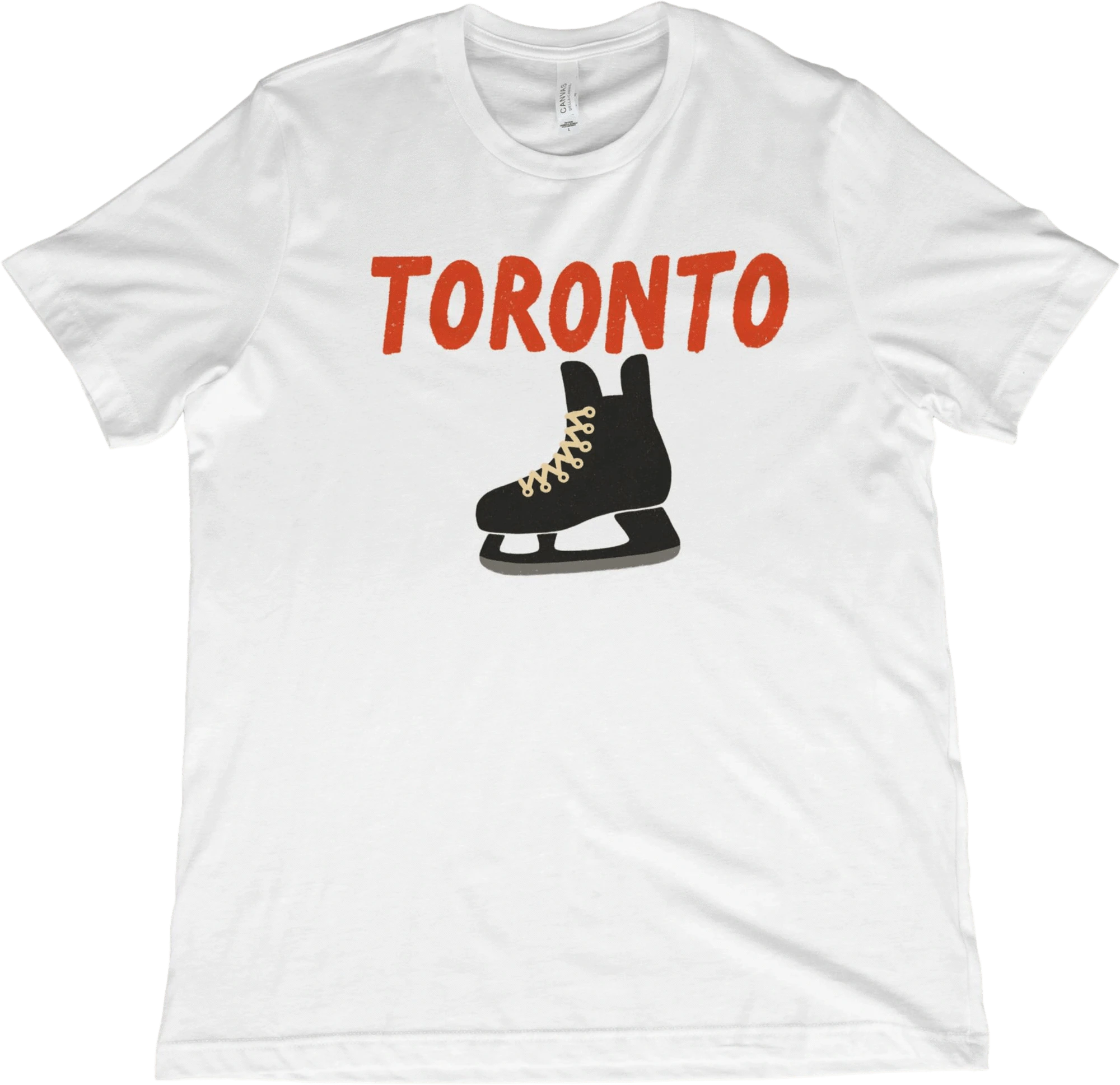 T-Shirt White / XS Toronto Hockey Skate T-Shirt