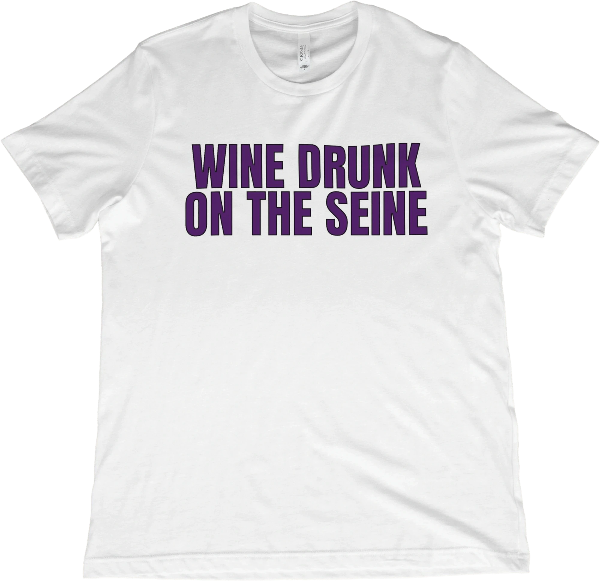 T-Shirt White / XS Wine Drunk on the Seine T-Shirt