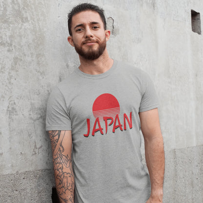 T-Shirt Athletic Heather / XS Japan Rising Sun T-Shirt