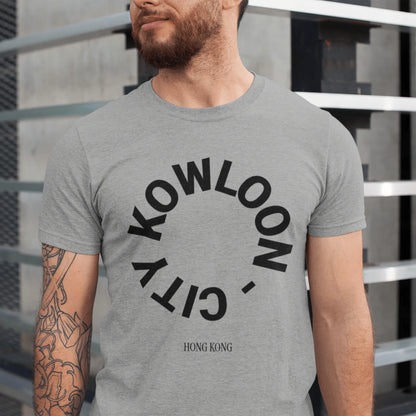 T-Shirt Athletic Heather / XS Kowloon City - Hong Kong T-Shirt