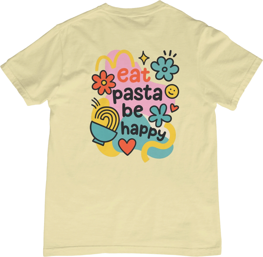 T-Shirt Banana / S Italy Eat Pasta T-Shirt