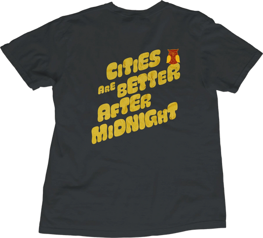 T-Shirt Black / S Cities After Midnight T-Shirt