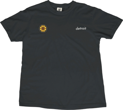 T-Shirt Black / S Detroit Wheel T-Shirt