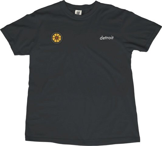 T-Shirt Black / S Detroit Wheel T-Shirt