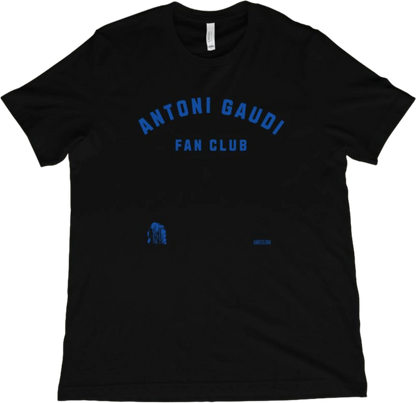 T-Shirt Black / XS Antoni Gaudi Fan Club T-Shirt