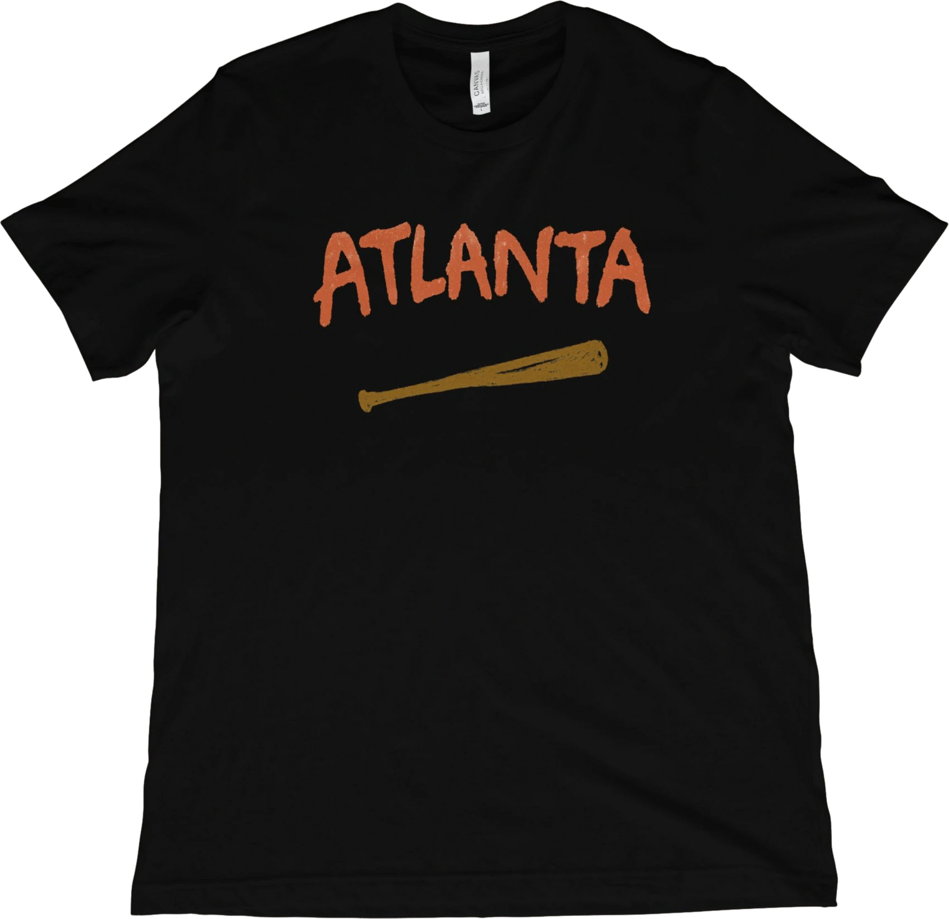 T-Shirt Black / XS Atlanta Baseball Bat T-Shirt