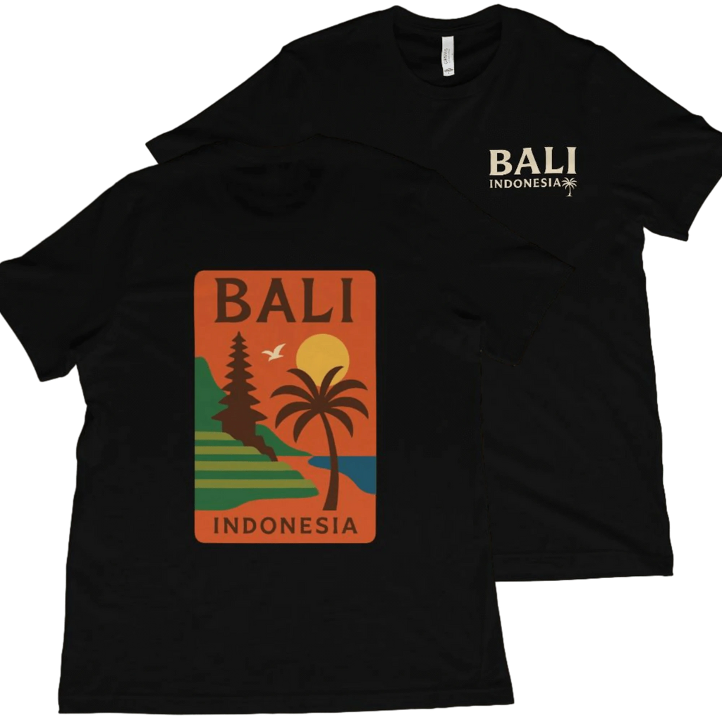 T-Shirt Black / XS Bali Indonesia T-Shirt