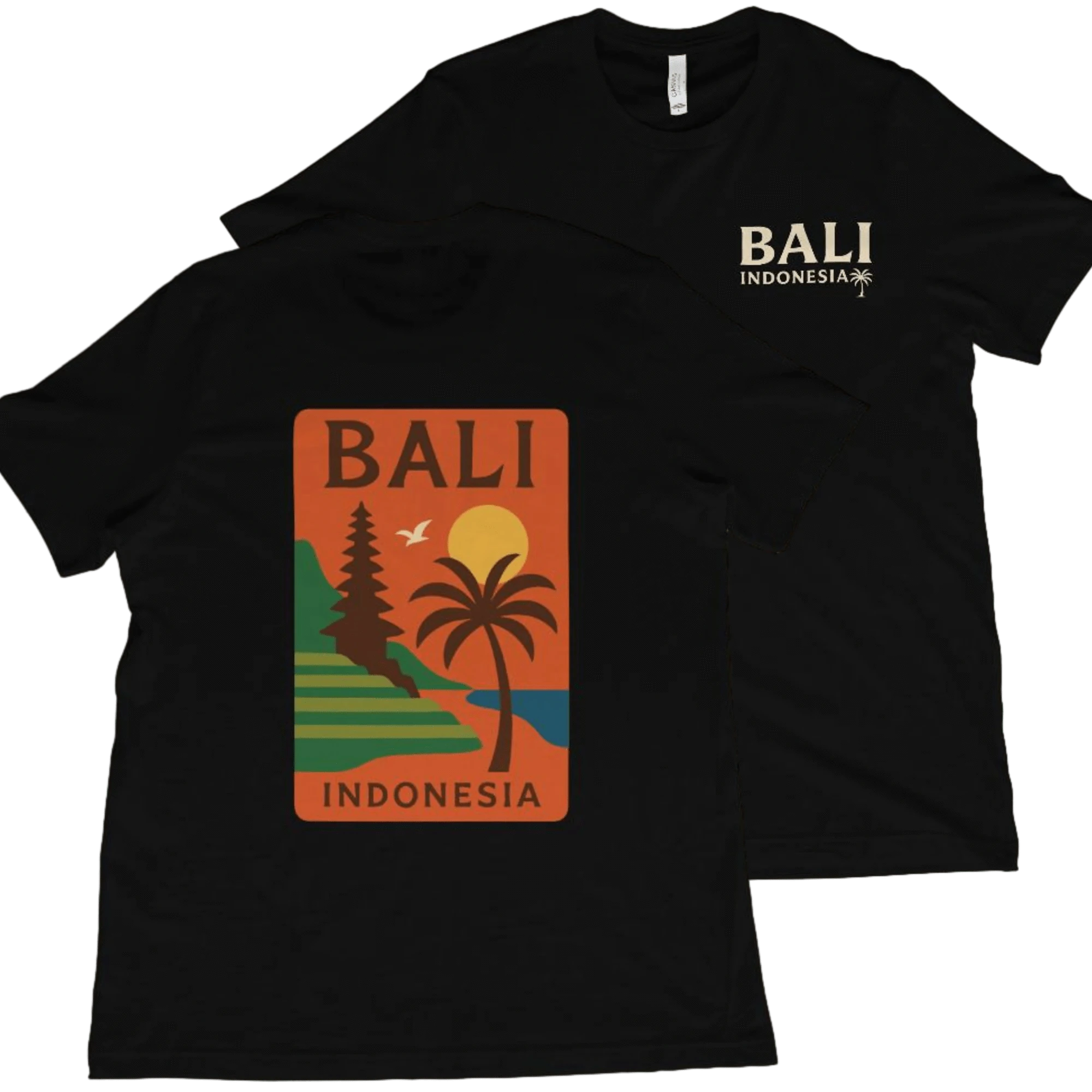 T-Shirt Black / XS Bali Indonesia T-Shirt