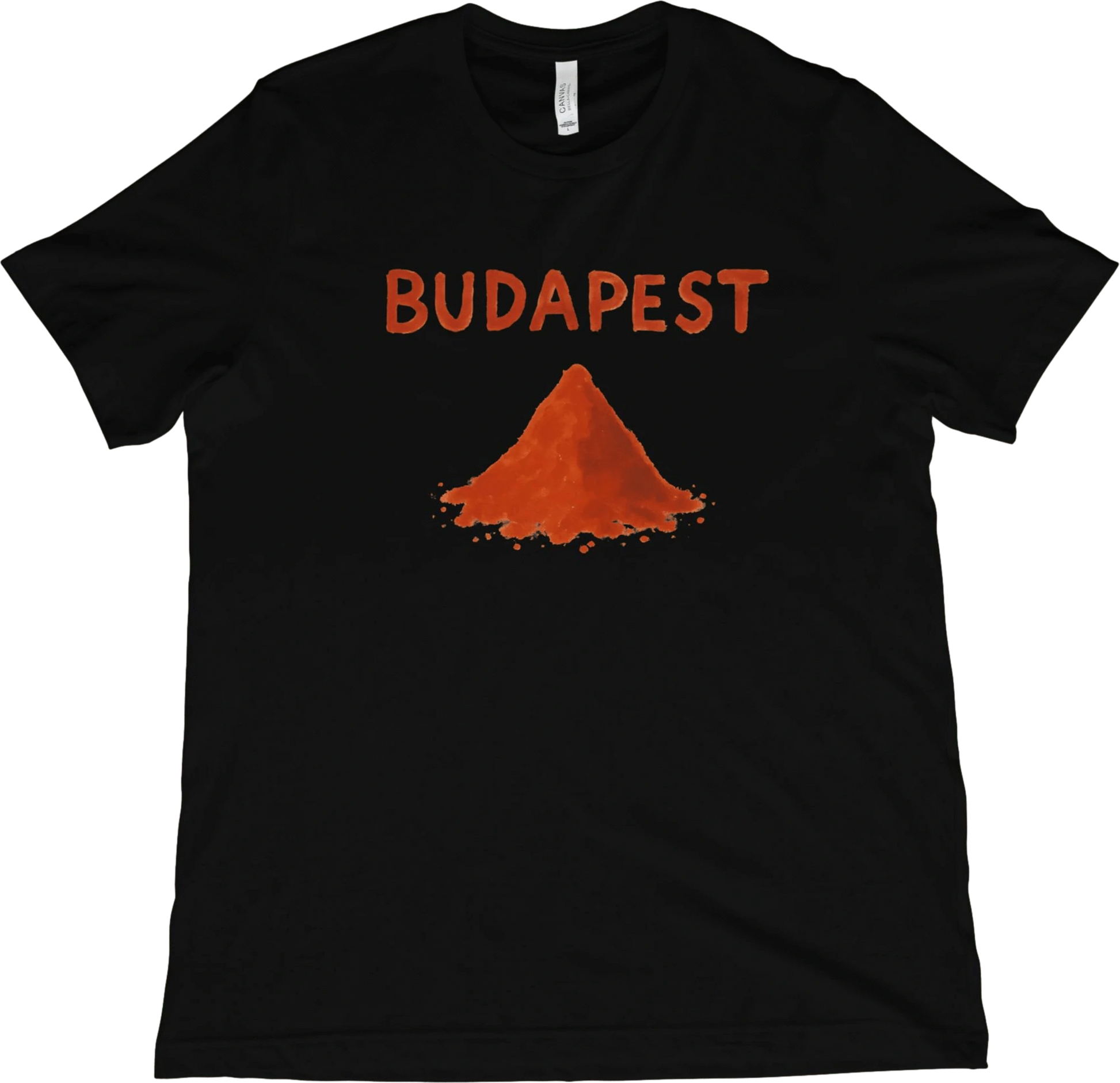 T-Shirt Black / XS Budapest Hungary Paprika T-Shirt