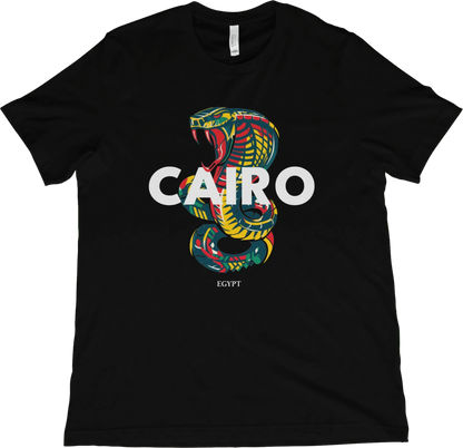 T-Shirt Black / XS Cairo Egypt Cobra T-Shirt