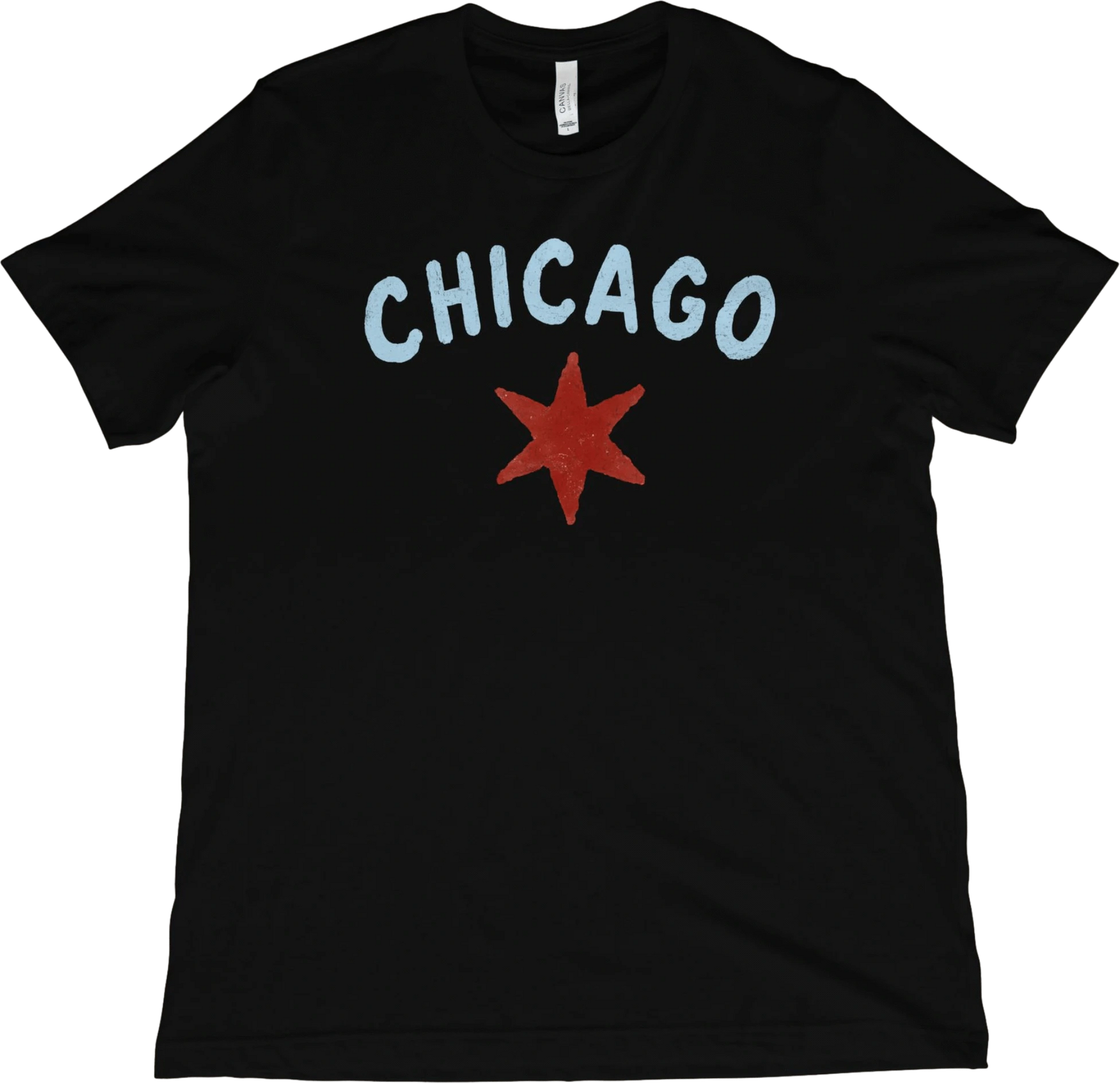 T-Shirt Black / XS Chicago Star T-Shirt