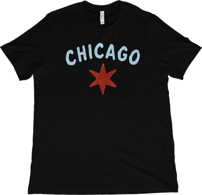 T-Shirt Black / XS Chicago Star T-Shirt