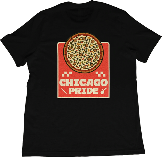 T-Shirt Black / XS Chicago Tavern Pizza T-Shirt