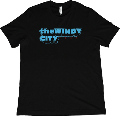 T-Shirt Black / XS Chicago The Windy City T-Shirt