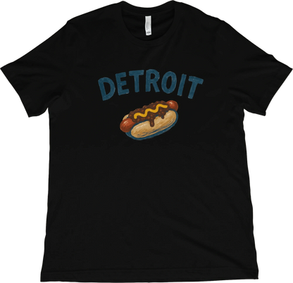 T-Shirt Black / XS Detroit Coney Dog T-Shirt