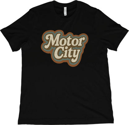 T-Shirt Black / XS Detroit Motor City T-Shirt