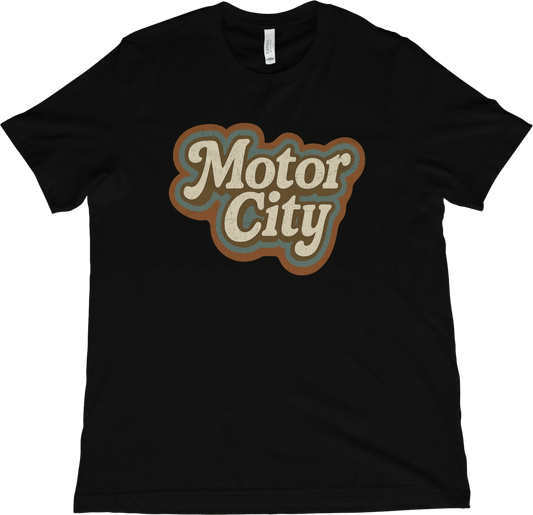 T-Shirt Black / XS Detroit Motor City T-Shirt