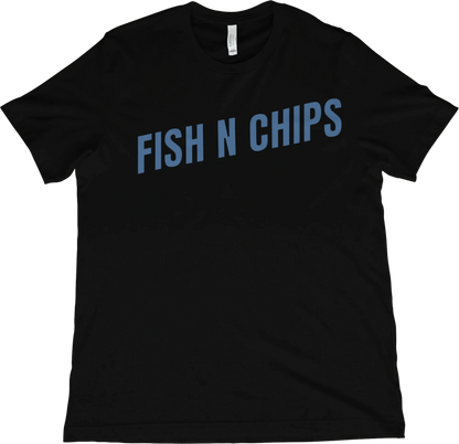 T-Shirt Black / XS Fish N Chips T-Shirt