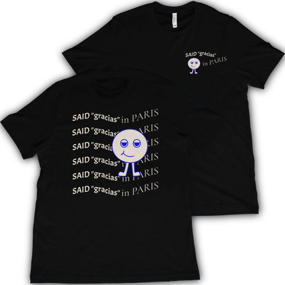 T-Shirt Black / XS Gracias in Paris T-Shirt