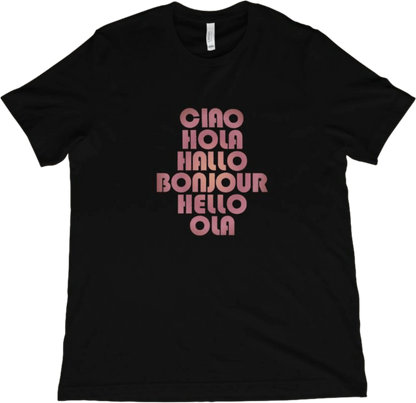 T-Shirt Black / XS Hola Halo T-Shirt