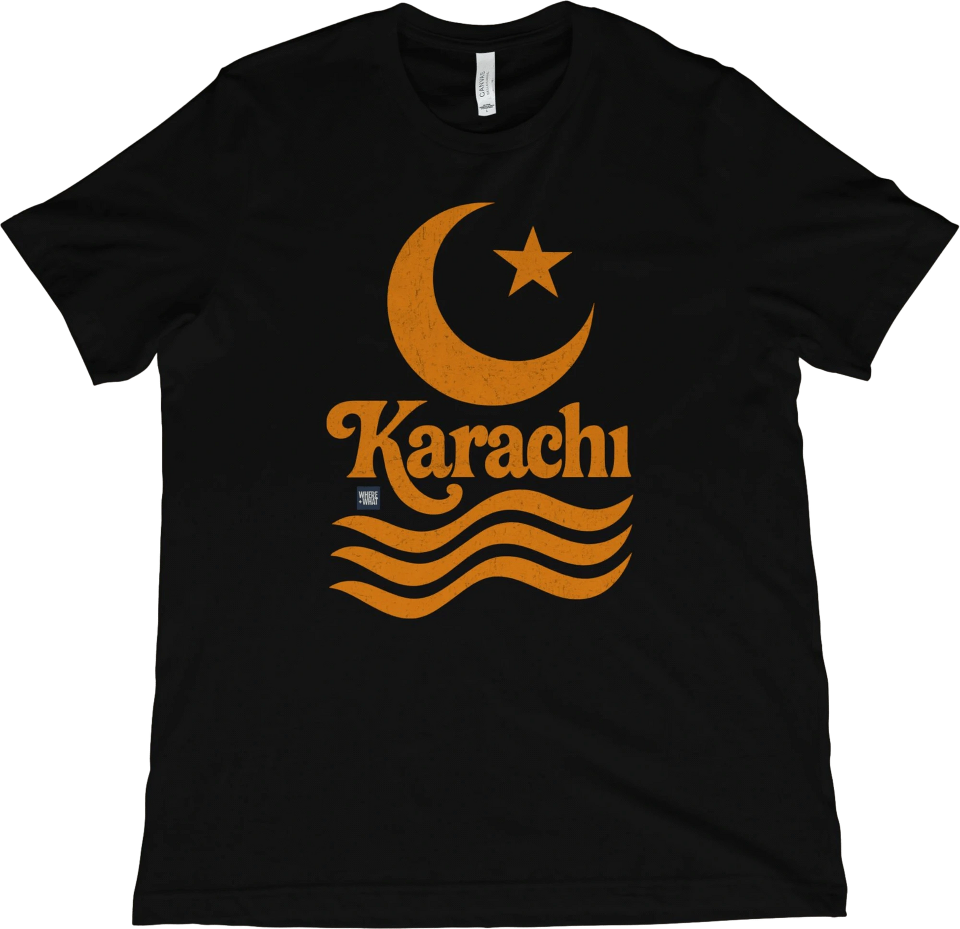 T-Shirt Black / XS Karachi Pakistan T-Shirt