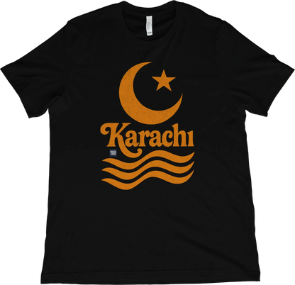 T-Shirt Black / XS Karachi Pakistan T-Shirt