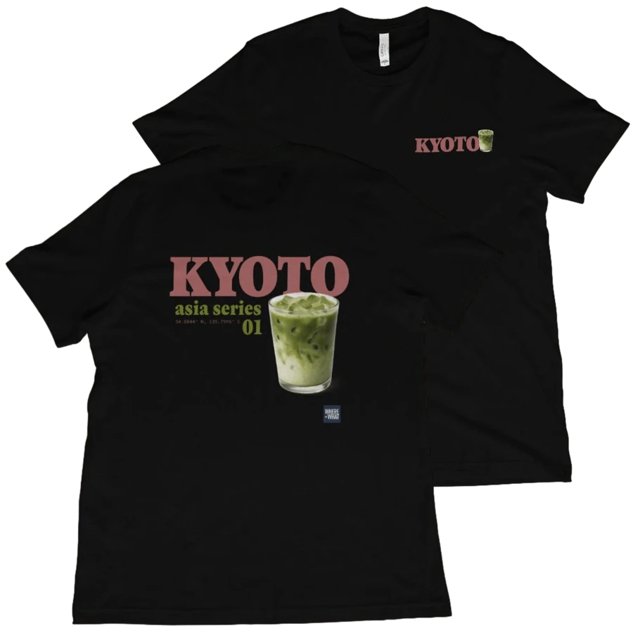 T-Shirt Black / XS Kyoto Matcha T-Shirt (Asia Series 01)
