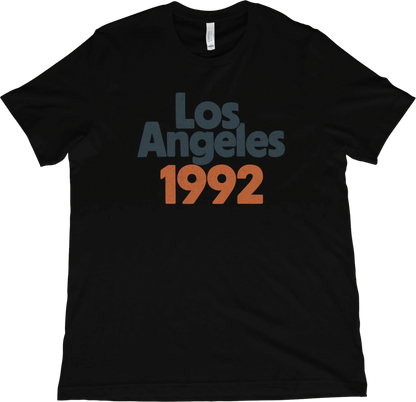 T-Shirt Black / XS Los Angeles 1992 T-Shirt