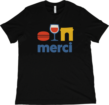 T-Shirt Black / XS Merci Paris T-Shirt