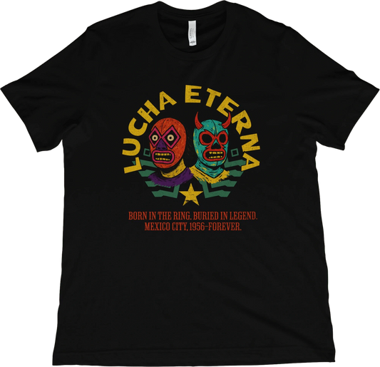 T-Shirt Black / XS Mexico City Luchador T-Shirt