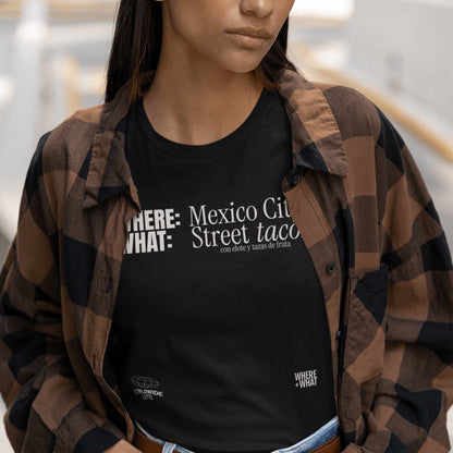 T-Shirt Black / XS Mexico City Street Tacos T-Shirt