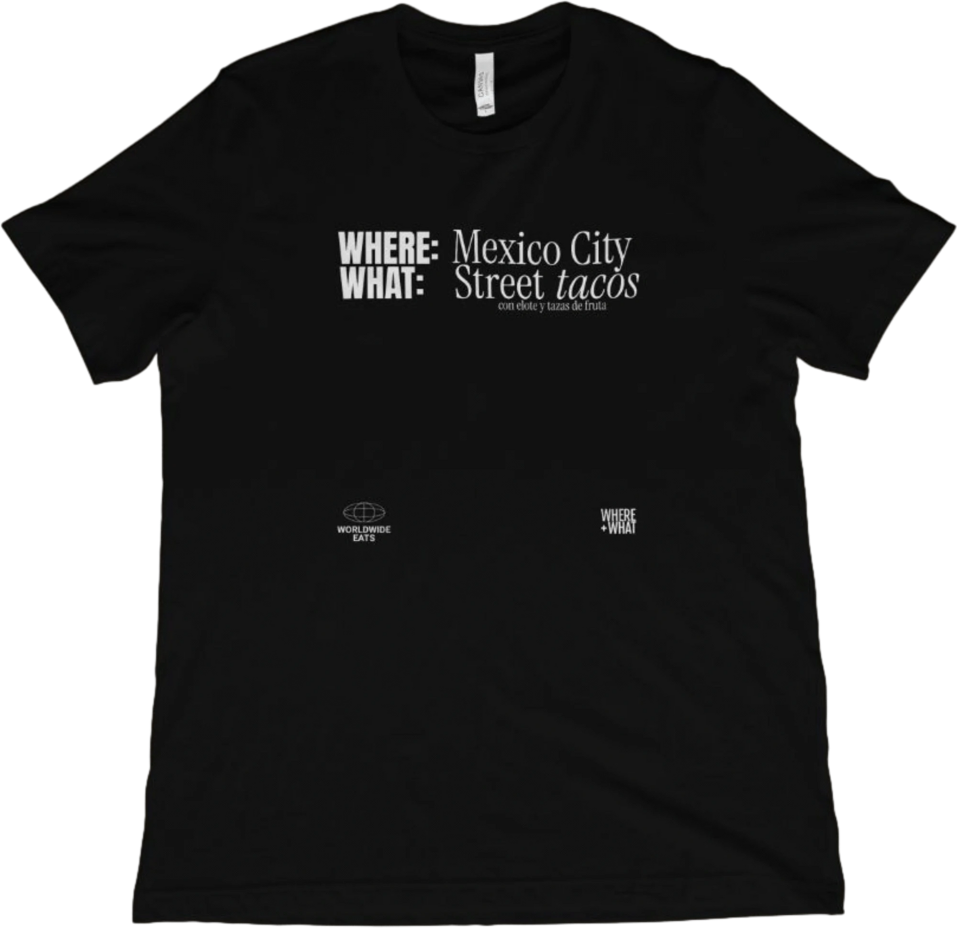 T-Shirt Black / XS Mexico City Street Tacos T-Shirt